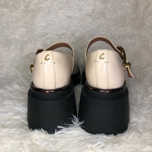 Circus by Sam Edelman Cream Platform Mary Jane Shoes NWOT 9.5 - Picture 10 of 14